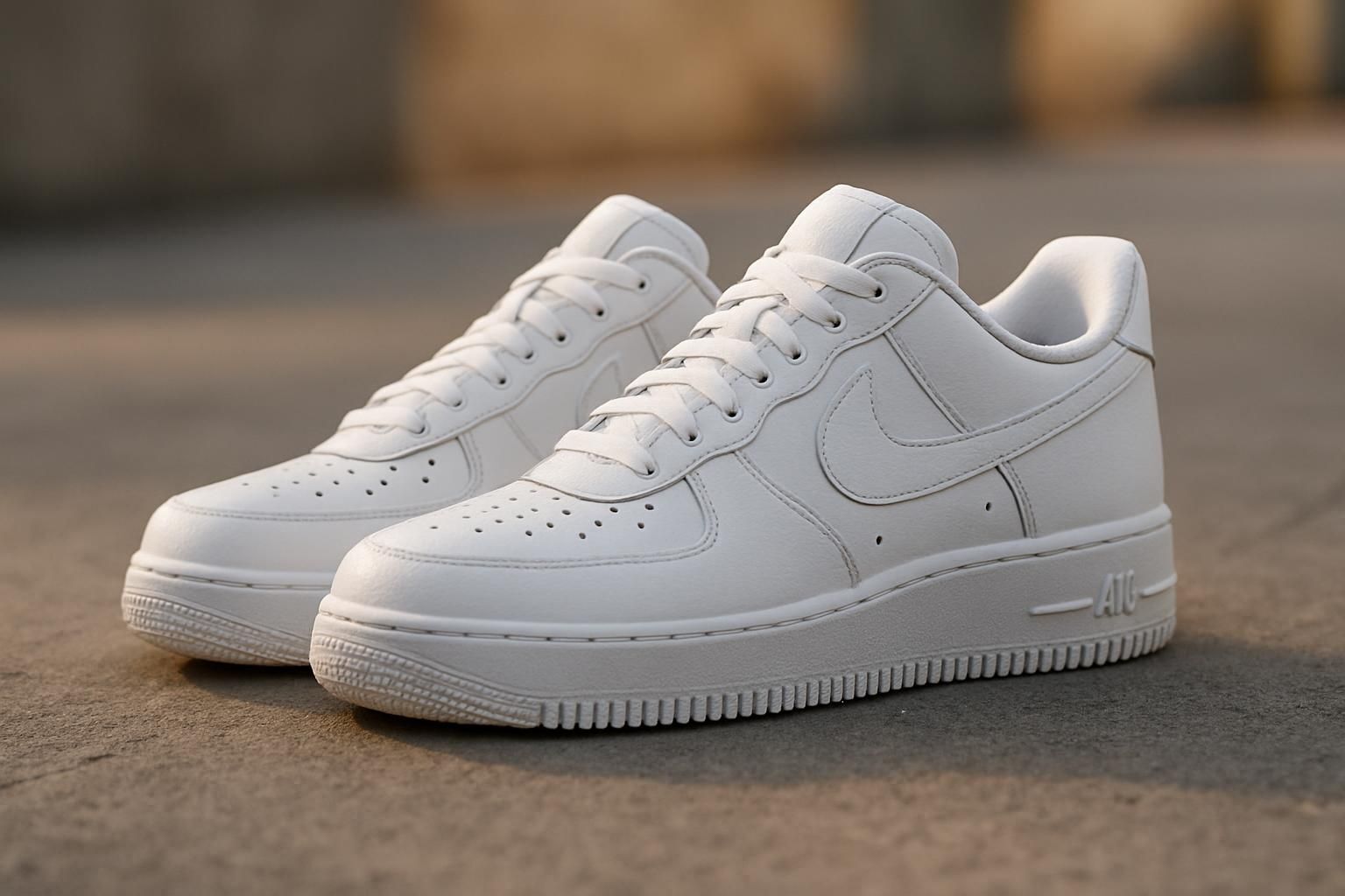 Découvrez l'Air Force 1 de Nike, le classique indémodable alliant style et confort depuis des décennies. Un incontournable pour tous les amateurs de sneakers.