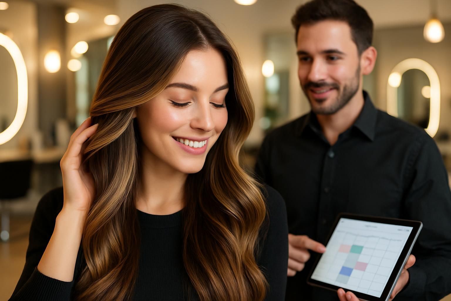 Découvrez le secret pour espacer efficacement les rendez-vous de vos balayages et conserver une couleur éclatante plus longtemps.