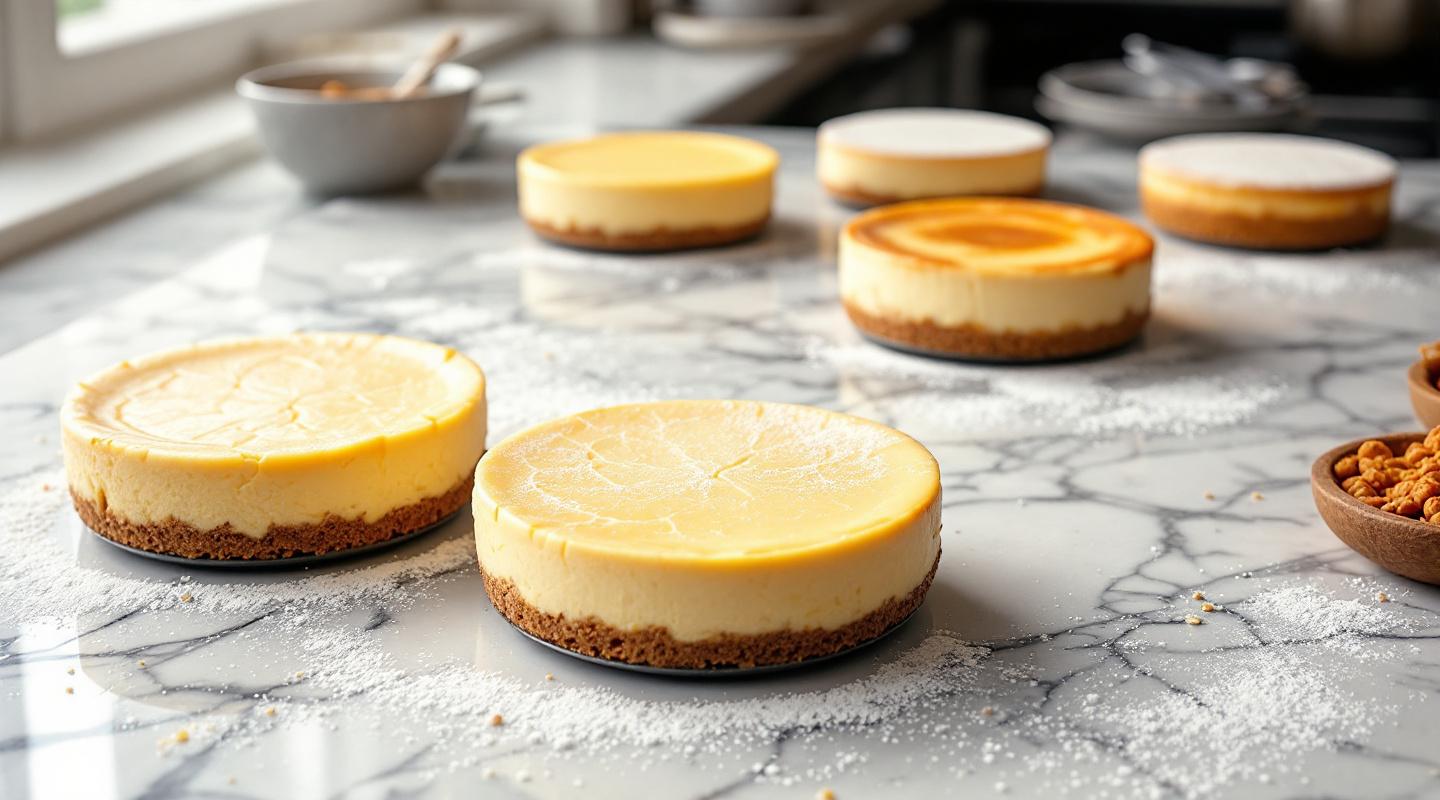 Pourquoi 50 essais pour ce cheesecake new-yorkais ?